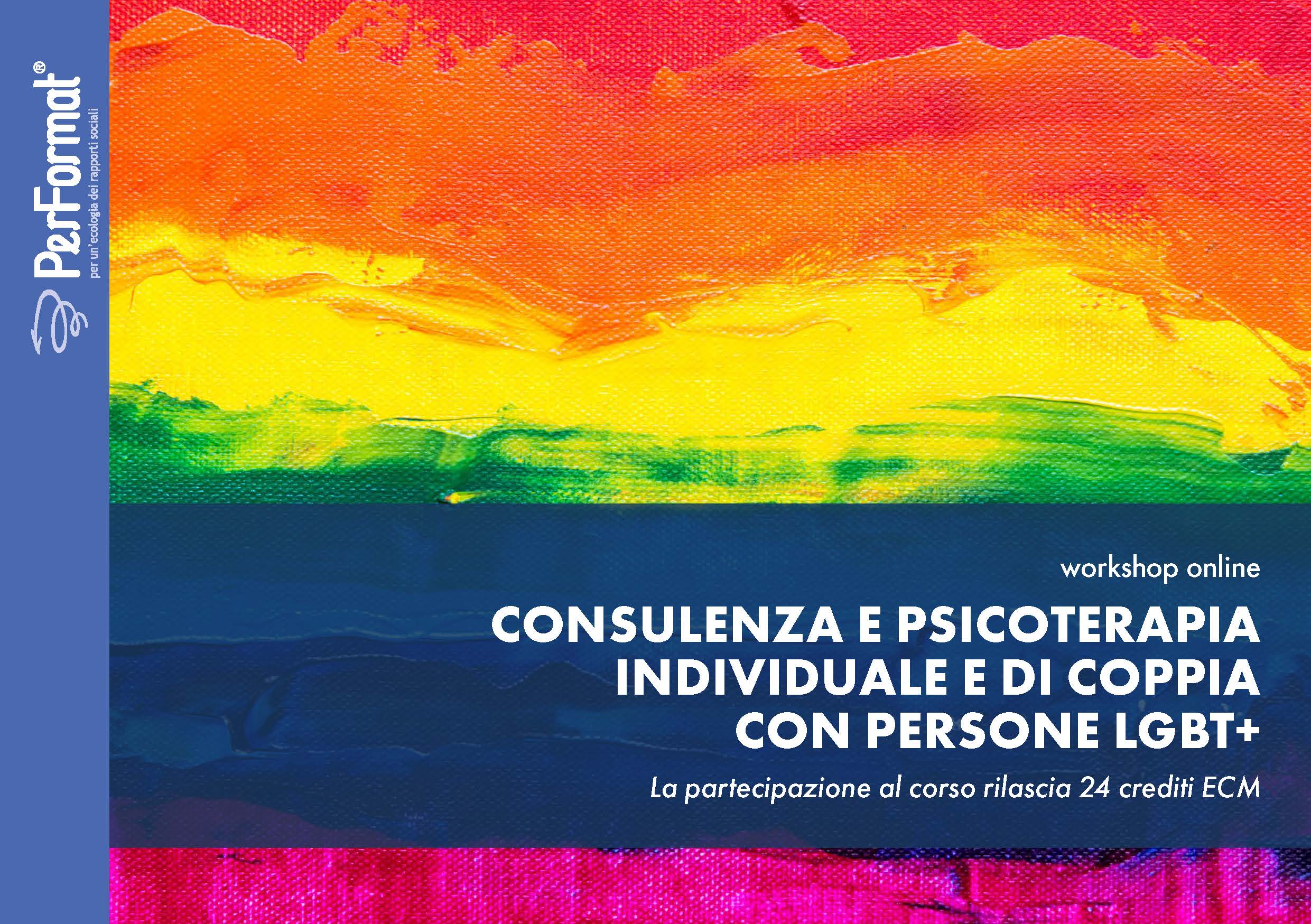 Workshop, Consulenza e Psicoterapia individuale e di coppia con persone LGBT