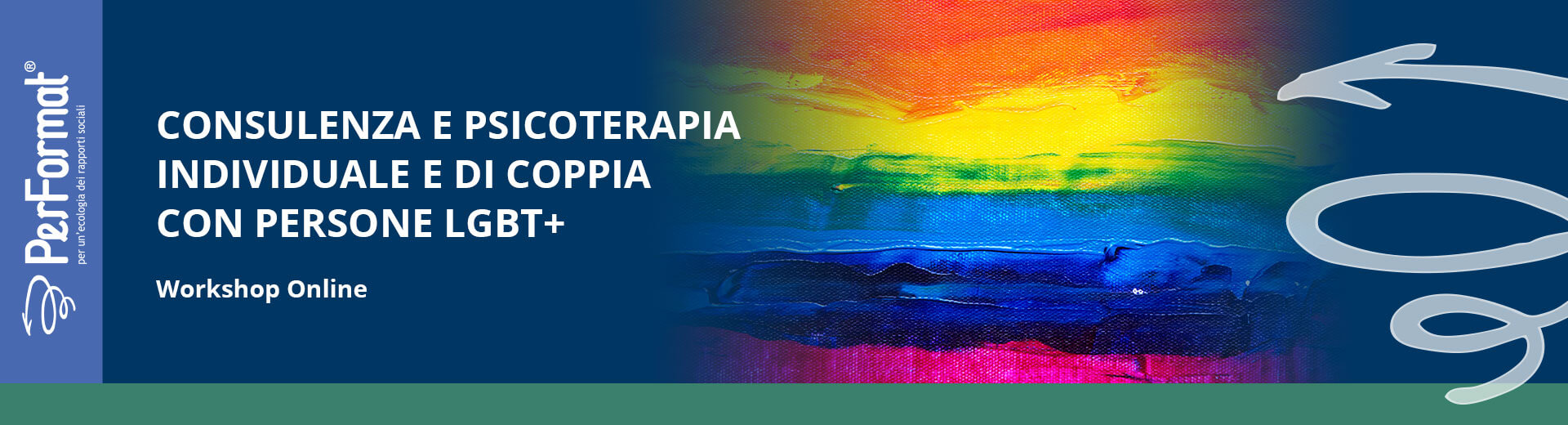 Consulenza e Psicoterapia individuale e di coppia con persone LGBT+